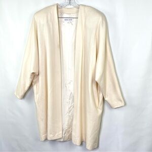 Vintage Kristen Blake Merino Wool Cocoon Slouchy Winter Jacket Coat Sz Large